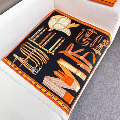 HERMES 25S SCARF 90 IN SILK 735840