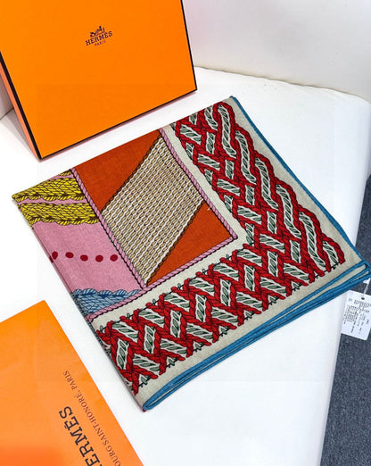 HERMES 25S SCARF 140 IN SILK 727338