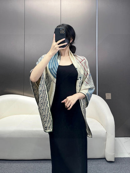 HERMES 25S SCARF 140 IN SILK 727340