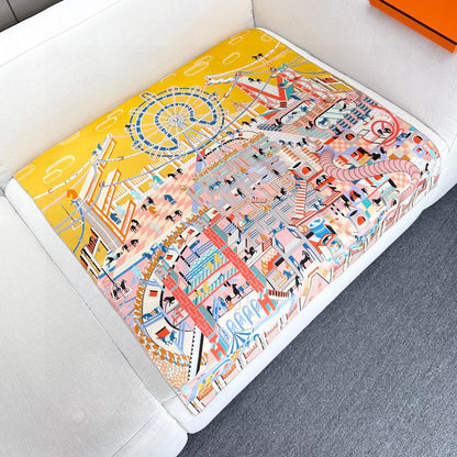 HERMES 25S SCARF 90 IN SILK 730637