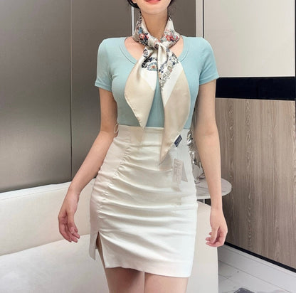 HERMES 25S SCARF 90 IN SILK 732127