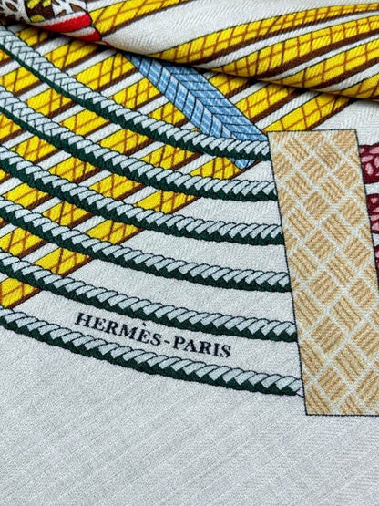 HERMES 25S SCARF 140 IN SILK 727338