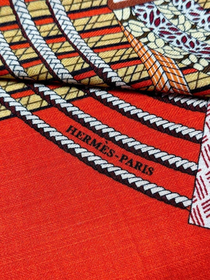 HERMES 25S SCARF 140 IN SILK 727339