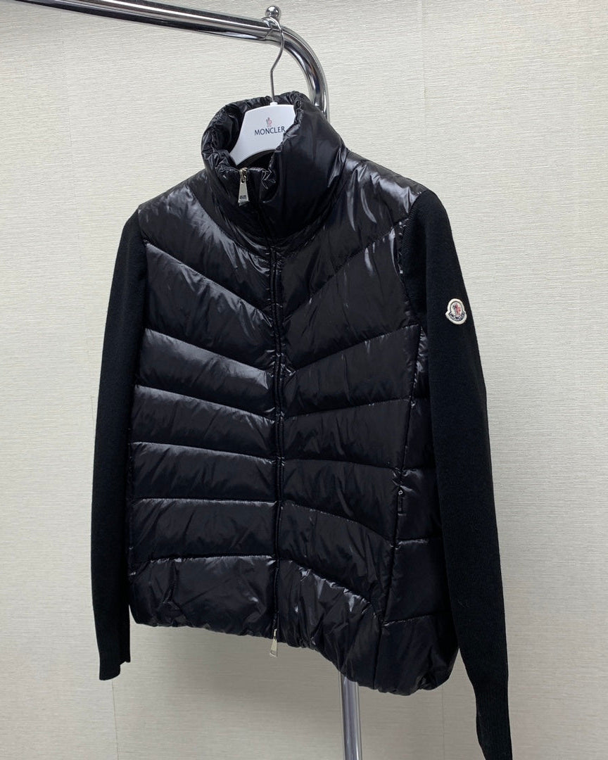 Moncler Lightweight Puffer Quilted Jacket Black-styel218