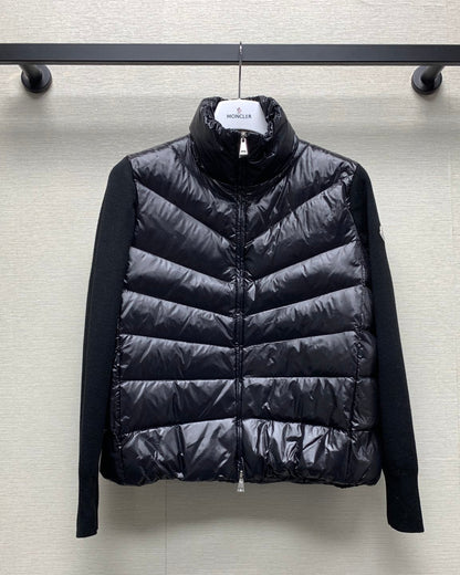 Moncler Lightweight Puffer Quilted Jacket Black-styel218