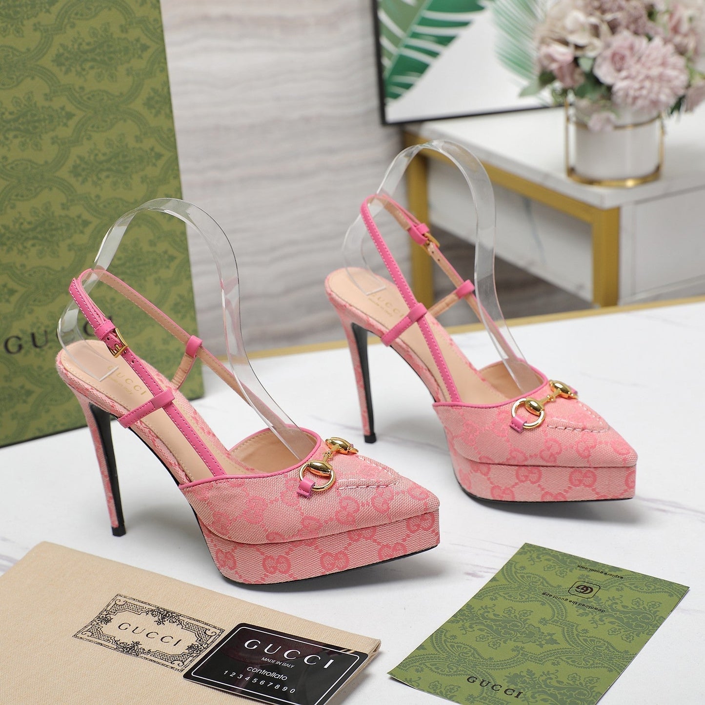 GG Valentino High heels Pink