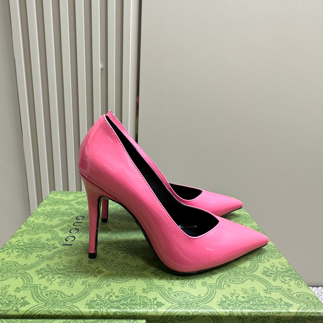 GG 105 HIGH HEEL PUMP FUSCIA LAMBSKIN
