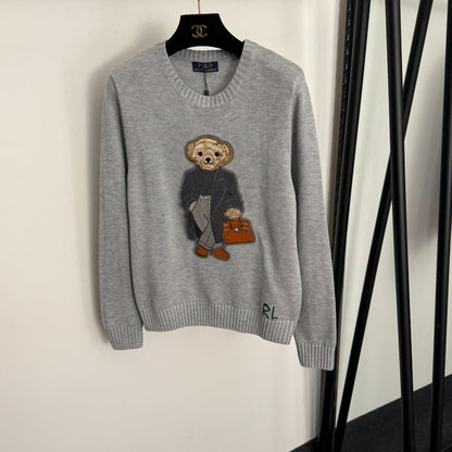 Women’s Ralph Lauren Style Crew Neck Long Sleeve Sweater – Style 466