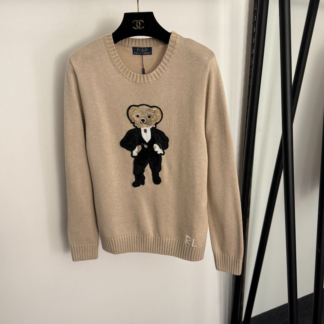 Women’s Ralph Lauren Style Crew Neck Long Sleeve Sweater – Style 465