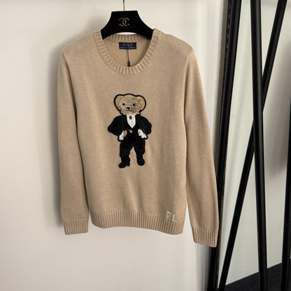 Women’s Ralph Lauren Style Crew Neck Long Sleeve Sweater – Style 465