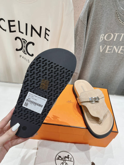 EMPIRE SANDAL PASTEL PINK SUEDE