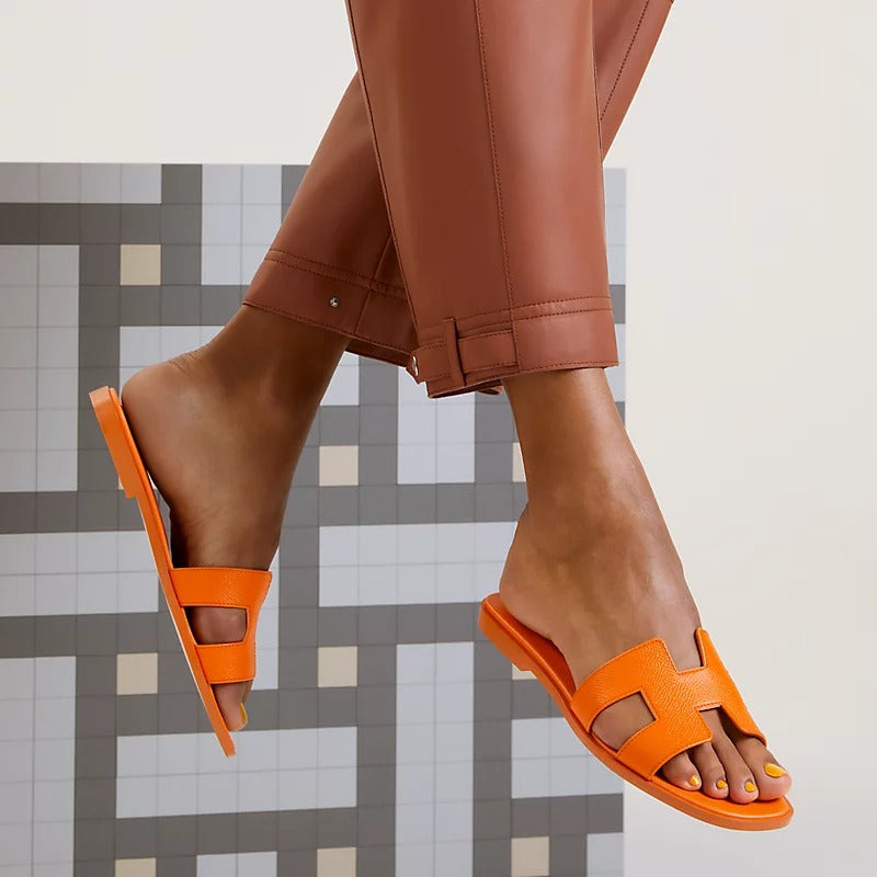 0RAN SANDAL ORANGE SUNSET