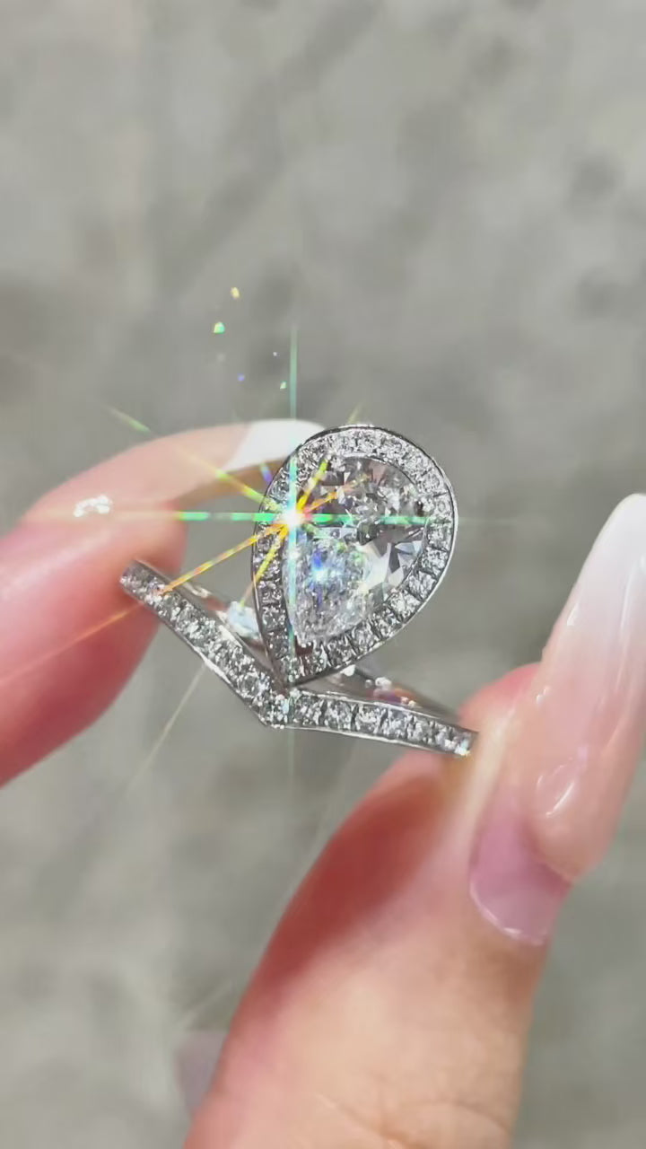 1.00ct Lab-Grown Diamond Style-Balloon of Love| IGI Certified | PT950 Platinum