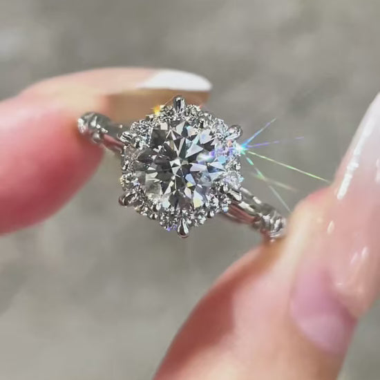 1.00ct Lab-Grown Diamond Style-6-Prong| IGI Certified | PT950 Platinum