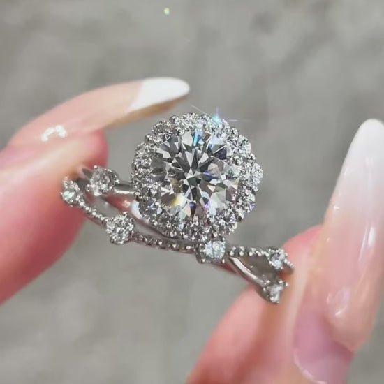 1.00ct Lab-Grown Diamond Style-Star World| IGI Certified | PT950 Platinum